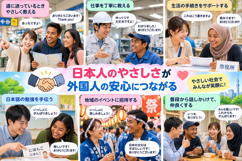 日本人と外国人